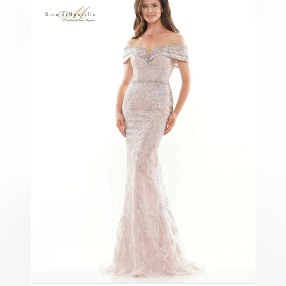 Rina di montella dress - light mauve mother of the bride/groom
